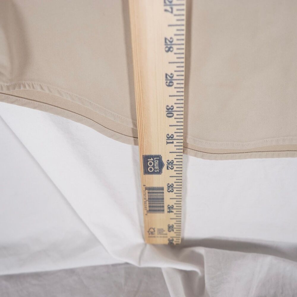 Vintage 80s 90s Chaps Ralph Lauren Button Up Shirt Tan Beige Large See Photos - Picture 7 of 9